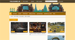 Desktop Screenshot of fullgames.sk